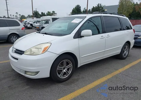 2005 Toyota Sienna Xle z USA, uszkodzony, nr VIN 5TDZA22C75S282620